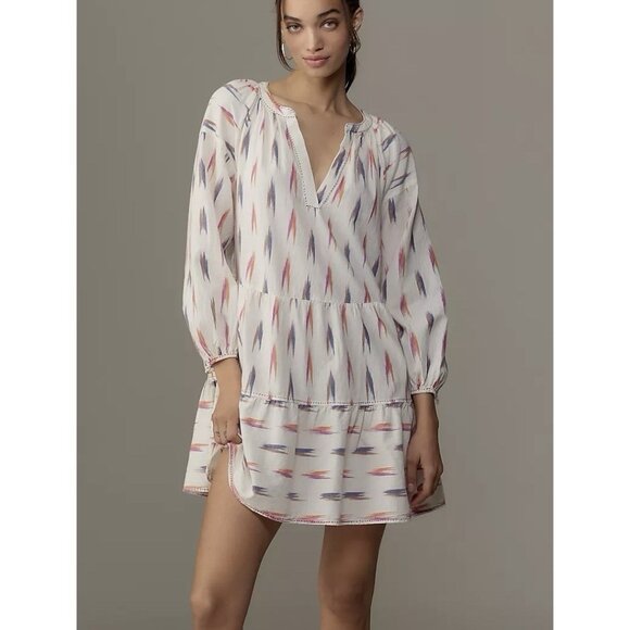NWT Size L - Velvet by Graham & Spencer 100% Cotton Romee Dress (NWT US$ 179) - Picture 3 of 12